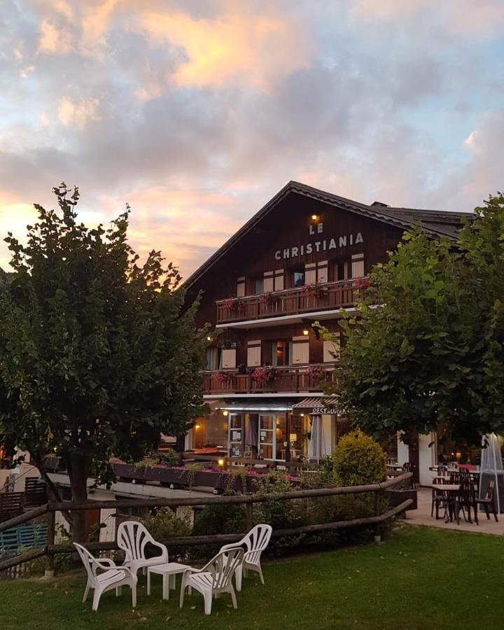 Hotel Le Christiania Les Contamines-Montjoie Bagian luar foto