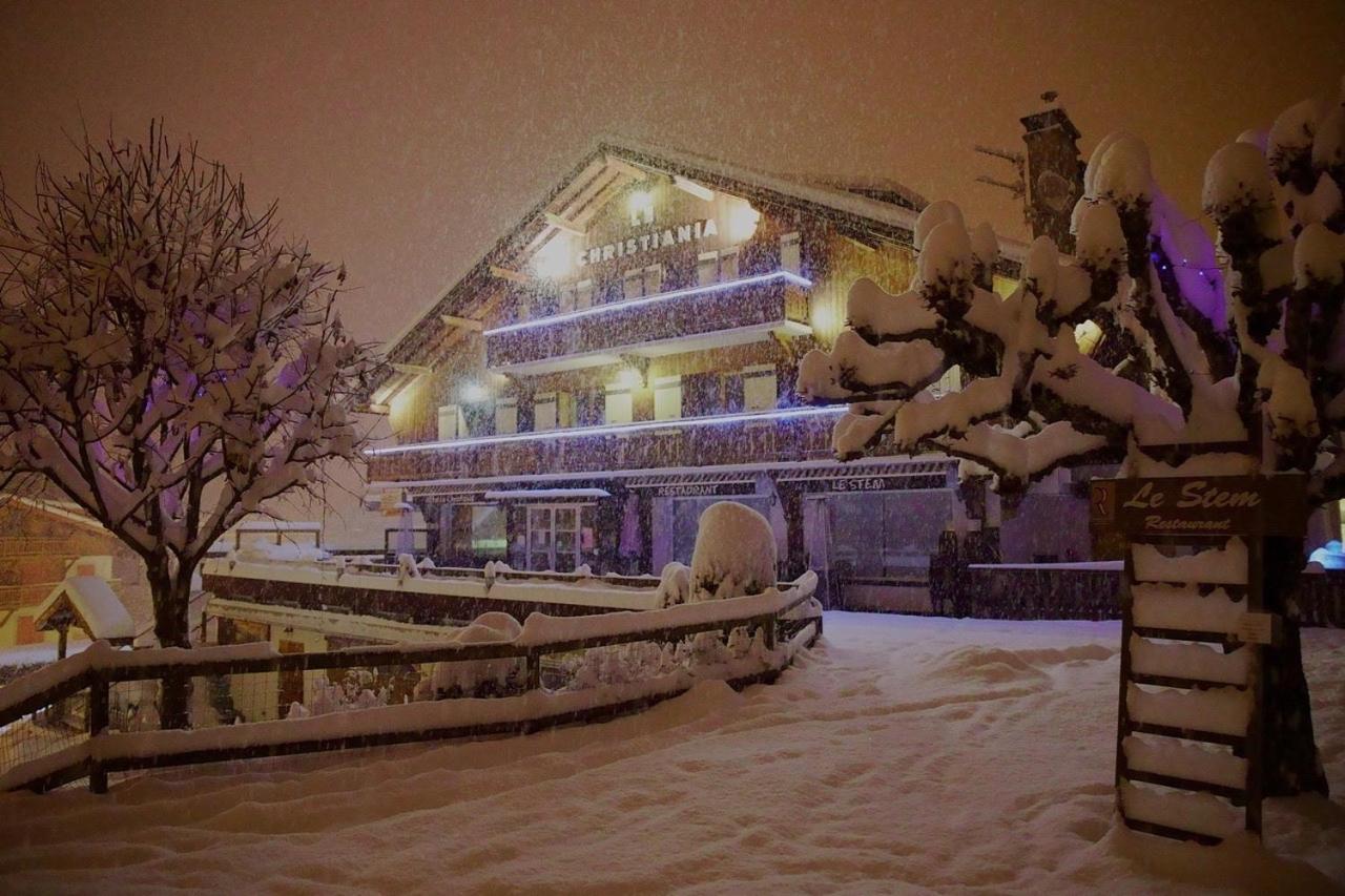Hotel Le Christiania Les Contamines-Montjoie Bagian luar foto