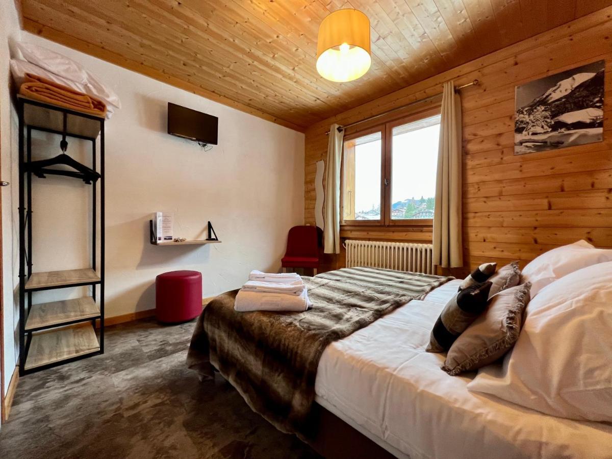 Hotel Le Christiania Les Contamines-Montjoie Bagian luar foto